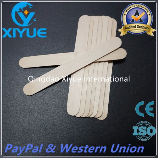 a Class Disposable Birch Wood Tongue Depressor with High Quality