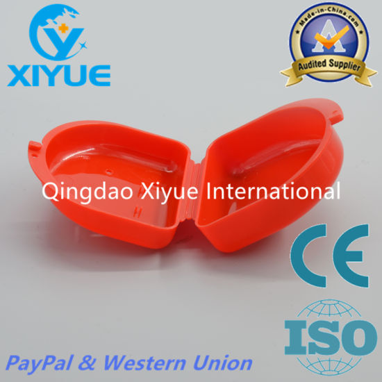Red Color Ladder Shape Denture Box with High Quality
